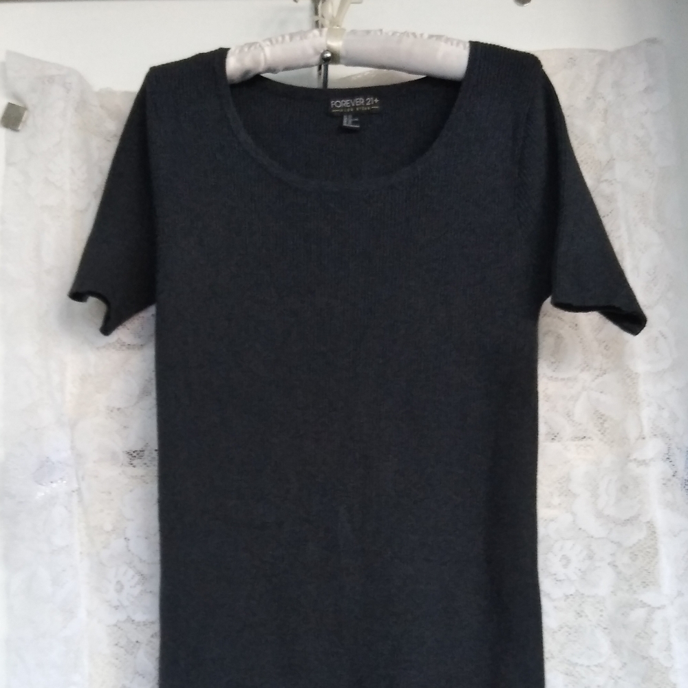 Forever21 Gray Sweater Dress  Plus SZ 2X